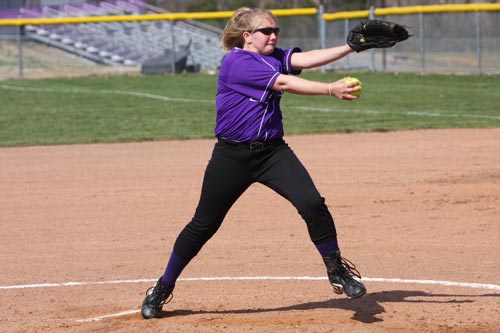 Blair Johnson picked up the win against Oakland City and another later in the week against Mid-Continent University.